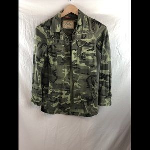 Zara Trafaluc camo jacket